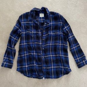 American Eagle Oversized Fit Flannel Shirt